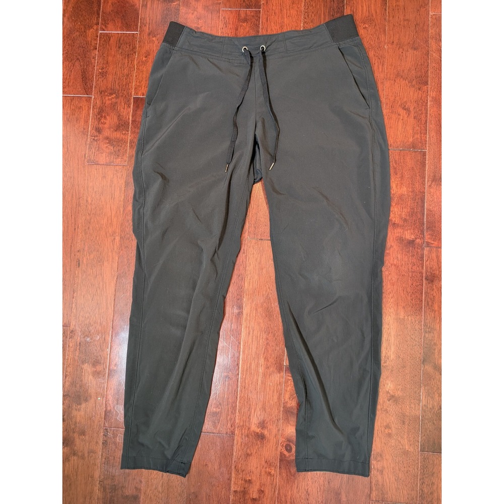 Athleta Midtown Medium Ankle Pant Tapered Ankle Drawstring Waist